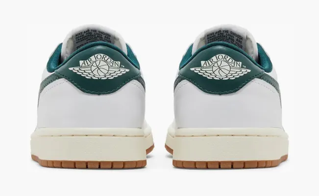 Кроссовки Air Jordan 1 Retro Low OG WMNS «Oxidized Green» belye
