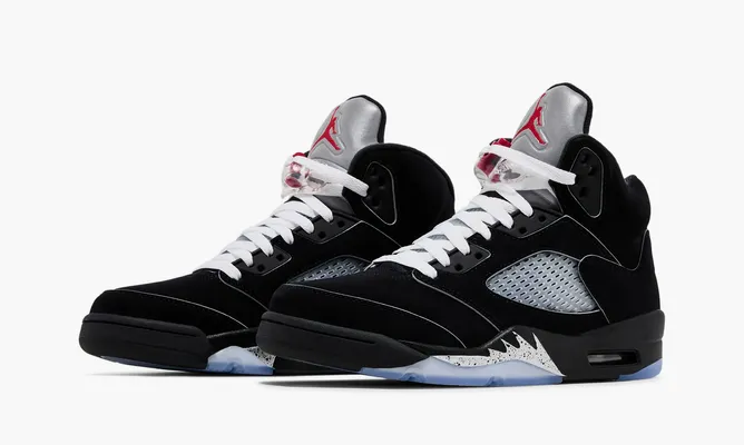 Кроссовки Air Jordan 5 Retro OG «Black Metallic Reimagined» chyernye