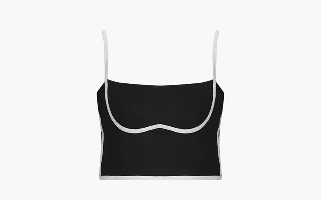 Одежда Alo Yoga Airbrush Streamlined Bra Tank «Black» черный