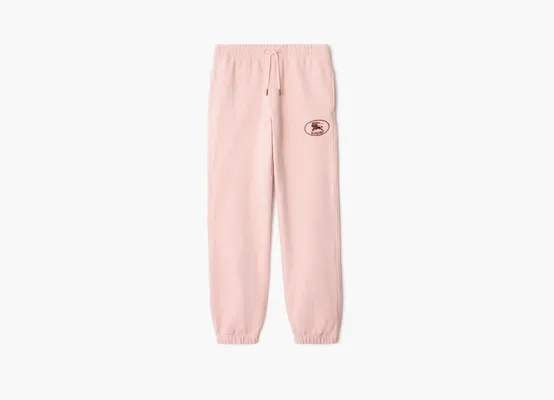 Одежда Burberry Cotton Jogging Pants «Bouquet» rozovye