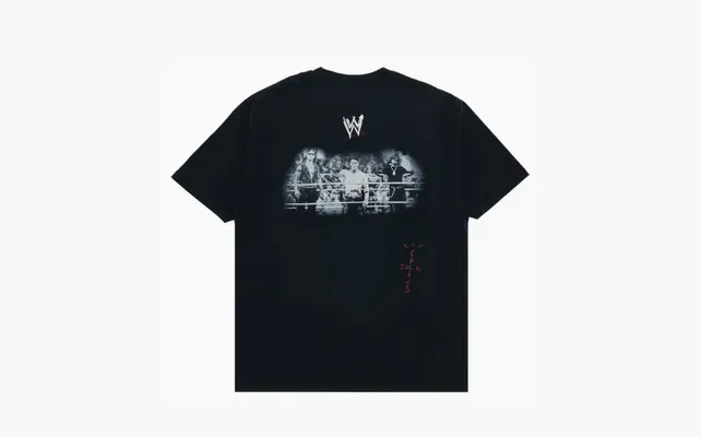 Одежда Cactus Jack by Travis Scott Wrestling is Real Real Tee «Black» chyernye