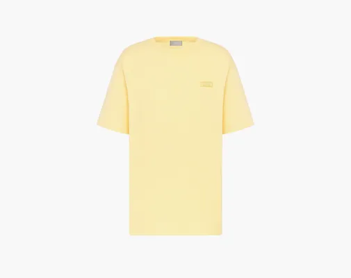 Одежда Dior Icons T-Shirt «Yellow» zhyeltye
