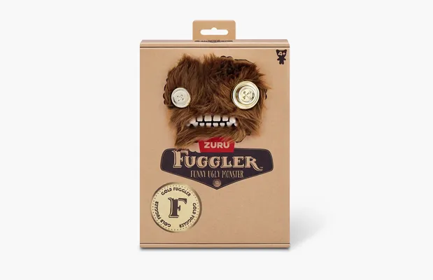 Аксессуары Fuggler Gold Fuggs «Grumpy Grumps» (23.7 CM) korichnevye
