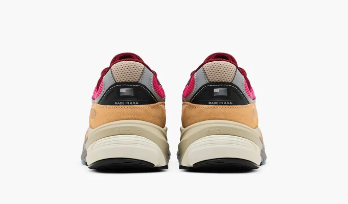 Кроссовки New Balance 990v6 Made in USA x Action Bronson «Amazõnia» raznotsvetnye