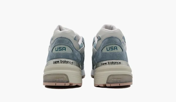 Кроссовки New Balance 992 Made in USA x Kith «Osaka Pack» sinie