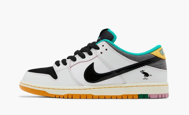 Кроссовки Nike Dunk Low SB x CSEF «White Clear Emerald» belye