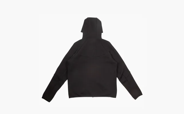 Одежда Nike Tech Full Zip Windrunner Hoodie «Black/Black» chyernye