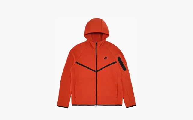 Одежда Nike Tech Full Zip Windrunner Hoodie «Vintage Coral/Black» oranzhevye