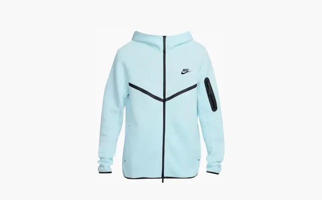 Одежда Nike Tech Full-Zip Windrunner Hoodie «Glacier Blue» golubye