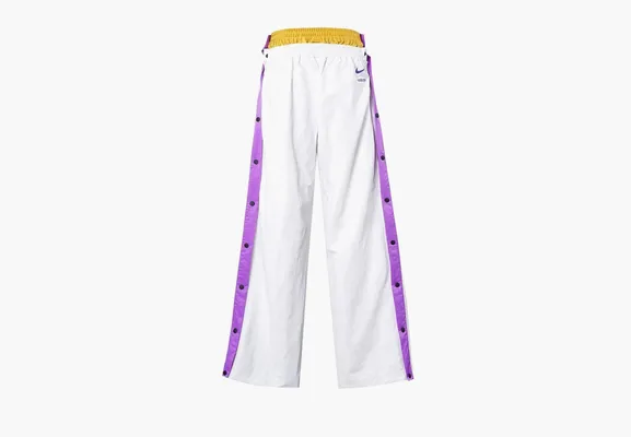Одежда Nike x Ambush NBA Collection Lakers Tearaway Trousers  «White» belye