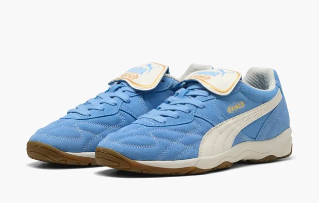 Кроссовки Puma King Indoor Royalty «Day Dream Frosted Ivory» sinie