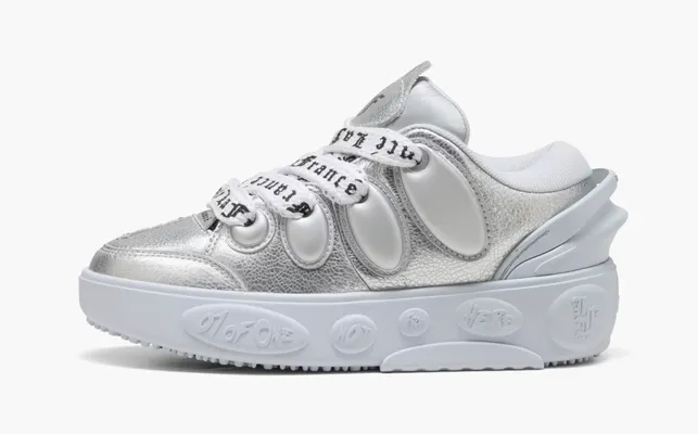 Кроссовки Puma LaFrancé Jr «Written in Chrome Pack - Silver Mist» serebryanyy