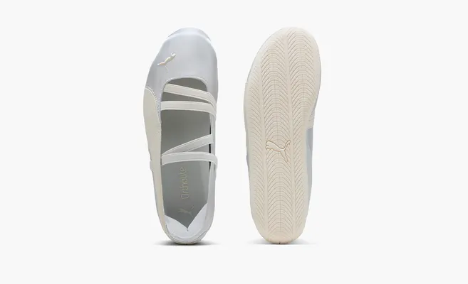 Кроссовки Puma Speedcat Ballet Satin WMNS «Silver Mist Warm White» serebryanyy