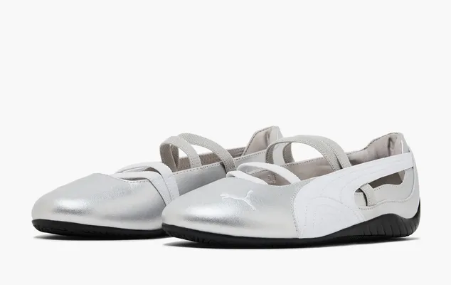 Кроссовки Puma Speedcat Ballet WMNS «Metallic - Silver» serebryanyy