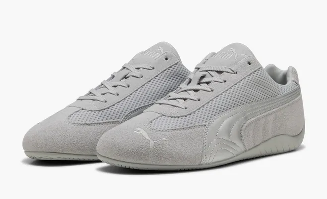 Кроссовки Puma Speedcat Premium «Light Gray Matte Silver» serye