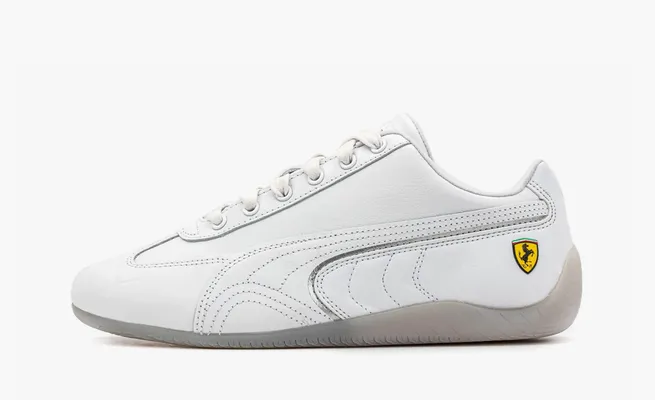 Кроссовки Puma Speedcat x Scuderia Ferrari «Miami» belye