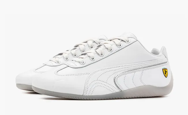 Кроссовки Puma Speedcat x Scuderia Ferrari «Miami» belye