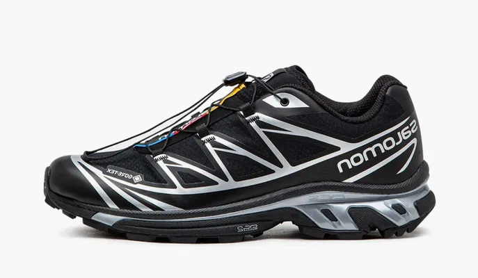 Salomon XT-6 Salomon XT-6 GORE-TEX «Black Silver» chyernye