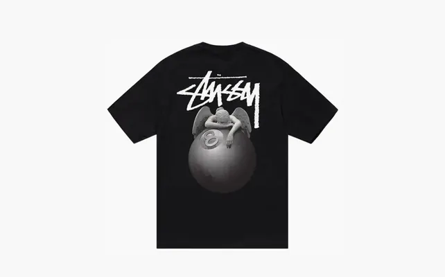 Одежда Stussy Angel Tee «Black» chyernye