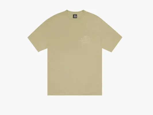 Одежда Stussy Beach House Tee Pigment Dyed «Elm» bezhevye
