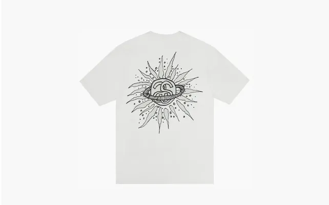 Одежда Stussy Look Beyond Tee Pigment Dyed «Natural» belye