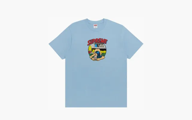 Одежда Supreme Bedroom Tee «Blue» golubye