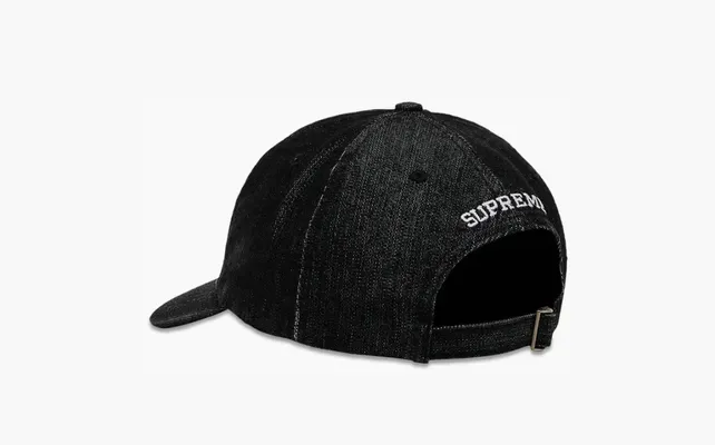 Аксессуары Supreme x Cordura Denim S Logo 6-Panel «Black» черный