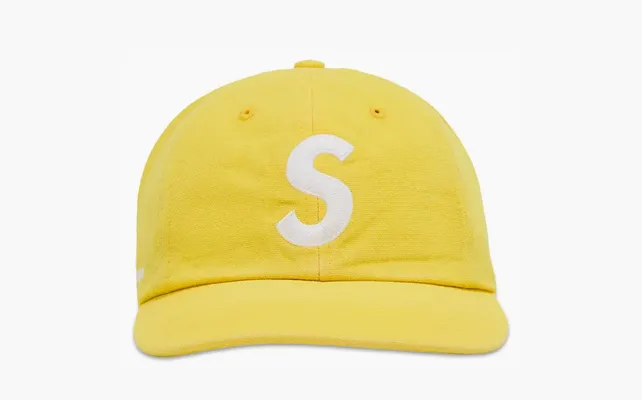 Аксессуары Supreme Cordura Denim S Logo 6-Panel «Yellow» желтый