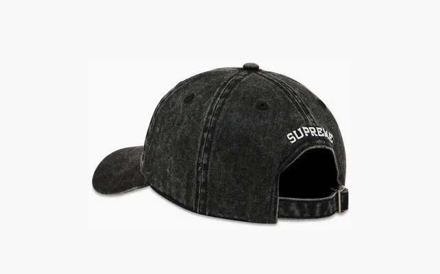 Аксессуары Supreme Pigment Dye 6-Panel «Black» chyernye