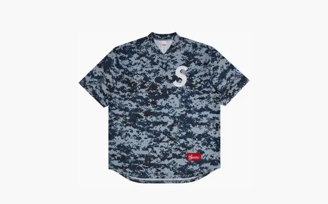 Одежда Supreme S Logo Baseball Henley «Digi Camo» raznotsvetnye
