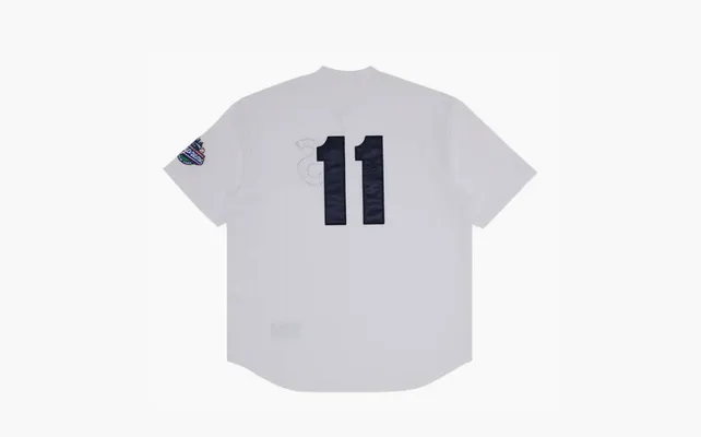 Одежда Supreme S Logo Baseball Henley «White» belye
