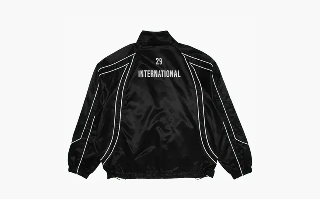 Одежда Supreme Satin Piping Pullover «Black» chyernye