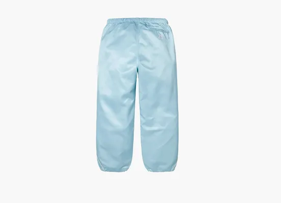 Одежда Supreme Satin Track Pant «Light Blue» golubye