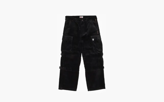 Одежда Supreme x Goodenough Corduroy Military Pant «Black» chyernye