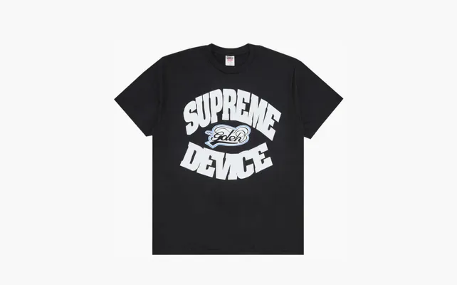 Одежда Supreme x Goodenough Device Tee «Black» chyernye