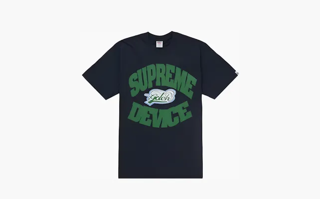Одежда Supreme x Goodenough Device Tee «Navy» sinie