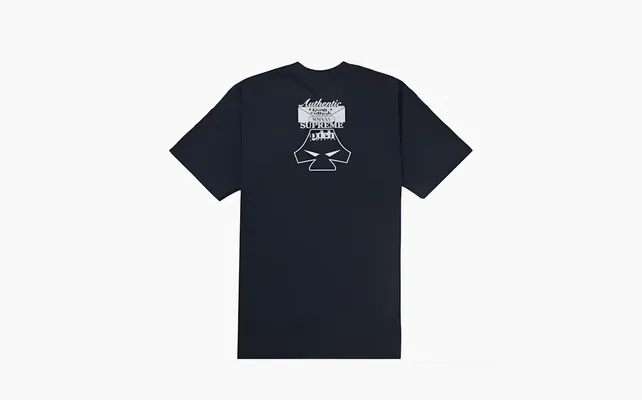 Одежда Supreme x Goodenough Device Tee «Navy» sinie