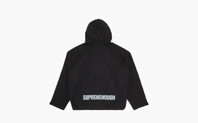 Supreme Supreme x Goodenough Patchwork Madras Hooded Jacket «Black» chyernye