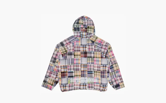 Supreme Supreme x Goodenough Patchwork Madras Hooded Jacket «Multicolor» raznotsvetnye