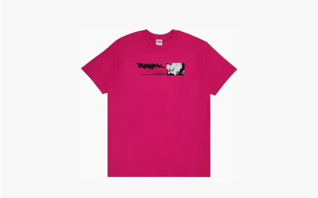 Одежда Supreme x Zoo York Dynasty Tee «Fuchsia» rozovye