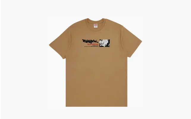 Одежда Supreme x Zoo York Dynasty Tee «Khaki» korichnevye