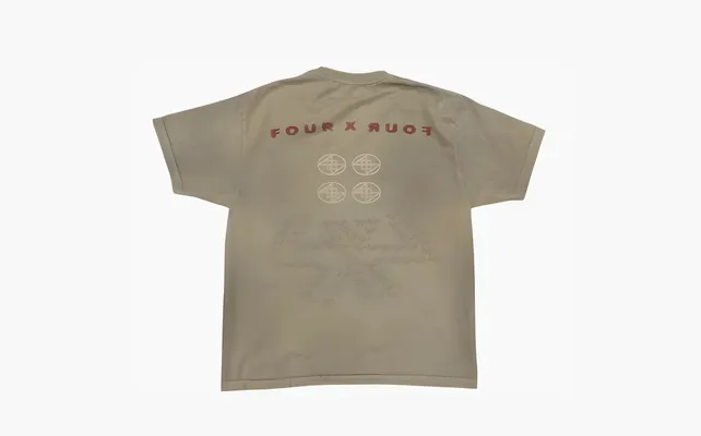 Одежда Travis Scott 4X4 Tee «Brown» korichnevye