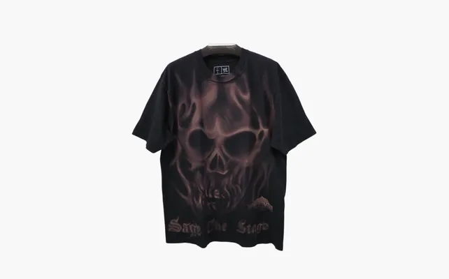 Одежда Travis Scott x CJ x W.W.E Sage The Stage T-Shirt «Black» chyernye