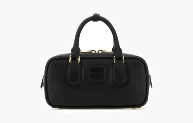 Сумки Miu Miu Arcadie leather bag «Black» черный