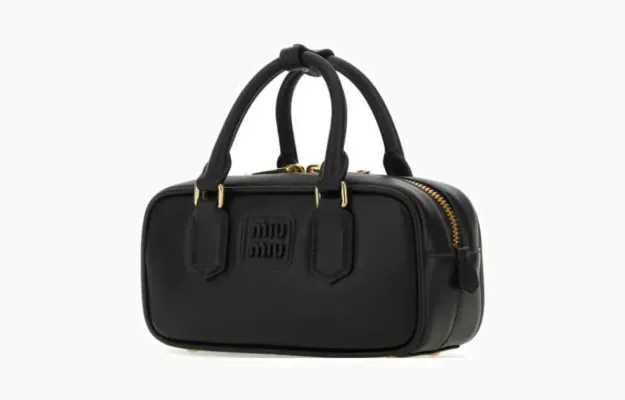 Сумки Miu Miu Arcadie leather bag «Black» черный