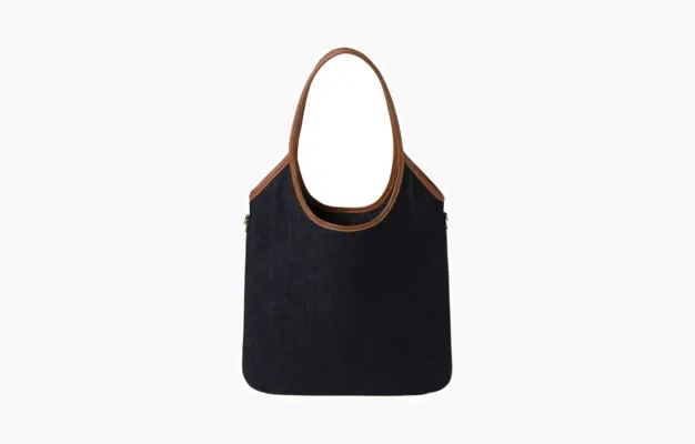 Сумки Miu Miu Ivy Denim Bag «Blue-Brandy» черный