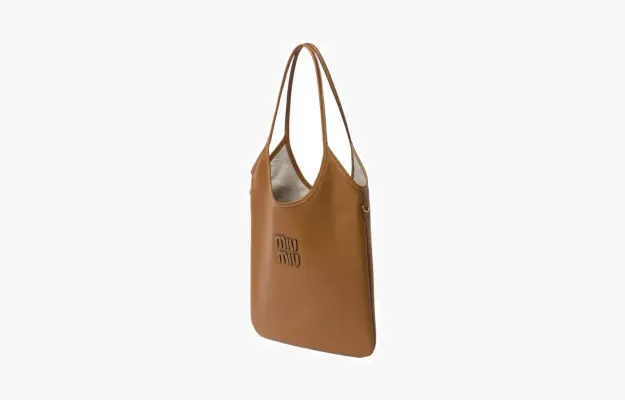 Сумки Miu Miu Ivy Tote Bag «Brown» коричневый