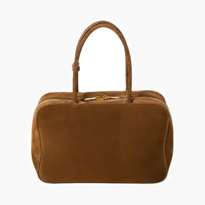 Сумки Miu Miu Suede Beau Bag «Cacao» коричневый