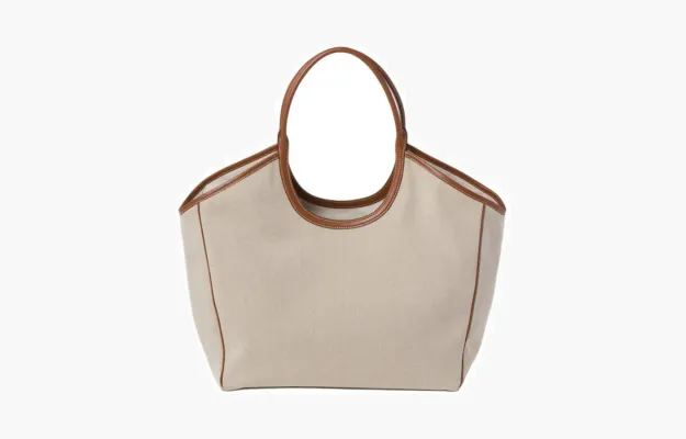 Сумки Miu Miu Ivy Canvas Bag бежевый