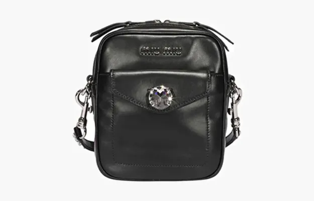 Сумки Miu Miu Solitaire Shoulder Bag «Black» черный